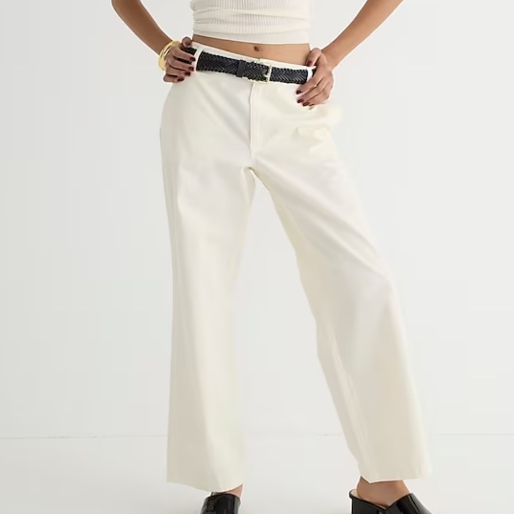 J crew sailor heritage chino pants natural
